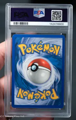 2004 POKEMON EX TEAM ROCKET RETURNS #104 ROCKET'S Snorlax EX-HOLO PSA 7 - Image 2