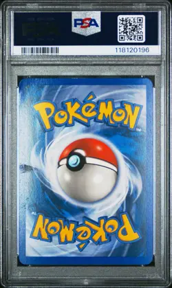 2007 POKEMON EX POWER KEEPERS GOLD STAR #102 VAPOREON-HOLO PSA 4 - Image 2
