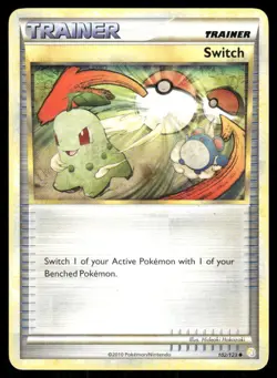 Pokemon Tcg Switch #102 Pokemon HeartGold & SoulSilver LP - Image 1