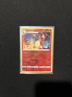 1x Charizard - 025/185 - Rare - Reverse Holo NM-Mint Pokemon SWSH04 - Vivid Volt - Image 1
