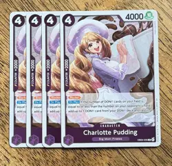 One Piece - Charlotte Pudding EB03-035 Foil Playset (x4) The Heroines Edition - Image 1