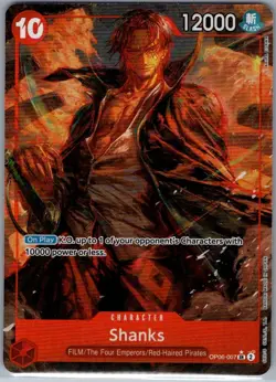 Shanks (Alt Art) OP06-007 English Wings of the Captain - One Piece Card - NM - Image 1