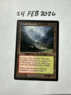 Wooded Foothills (Retro Frame) Modern Horizons 3 Regular - Image 1