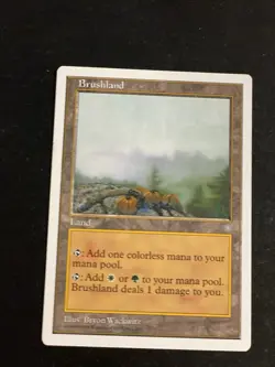 MTG - LP - 3 X Brushland - Anthologies - Image 2