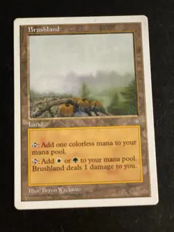 MTG - LP - 3 X Brushland - Anthologies - Image 3
