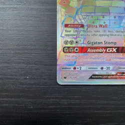 Stakataka Gx 176/168 Celestial Storm Secret Rainbow Rare Pokemon Card - Image 5