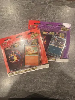6x Pokemon Ascended Heroes Tech Sticker Collection 2x Charmander 4x Gastly - Image 1