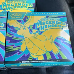 Pokemon Ascended Heroes Elite Trainer Box Brand New Sealed In Hand Ready to Ship - Image 1