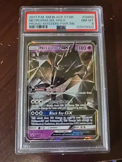 Holo Foil Necrozma GX # SM58 Mysterious Power Tins Promo Pokemon PSA 8 EX-MT - Image 1