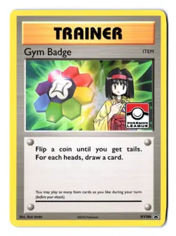 2016 Pokemon TCG XY Pokemon League Gym Badge Erika Holo Promo #XY206 - Image 1