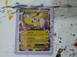 Pokemon TCG Pikachu EX XY84 Black Star Promo Holo NM - Image 1