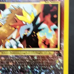 Entei #34 WOTC Black Star Promo Pokemon Card Reverse Holo Rare TCG NM - Image 2