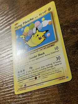 Flying Pikachu Secret Rare XY Evolutions 110/108 Pokemon - Image 2
