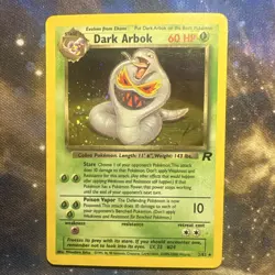 Pokemon Dark Arbok Rare Holo 2/82 Team Rocket 2000 Stage 1 60 HP English - Image 1