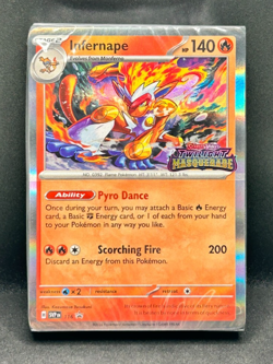 Pokemon Infernape SVP116 Sealed Build & Battle Stamped Twilight Masquerade Deck - Image 1