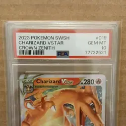 Pokemon Charizard VSTAR 019/159 PSA 10 Ultra Rare Holo Crown Zenith - Image 3