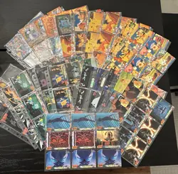 Pokemon The First Movie 1999 Topps Lot 196 Cards Binder Included - Image 1
