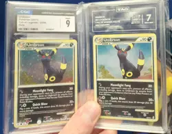 "ERROR" CGC 9 MINT Umbreon 2011 Call of Legends 22/95 Holo Pokemon Card - Image 3