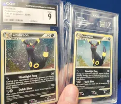 "ERROR" CGC 9 MINT Umbreon 2011 Call of Legends 22/95 Holo Pokemon Card - Image 4