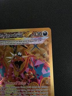 Pokemon TCG Charizard EX Holo Card Sv03: Obsidian Flames 228/197 - Image 2