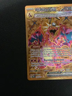Pokemon TCG Charizard EX Holo Card Sv03: Obsidian Flames 228/197 - Image 4