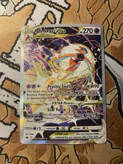 Pokemon TCG Deoxys VSTAR GG46/GG70 Crown Zenith Galarian Gallery Holo Ultra Rare - Image 1