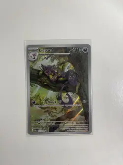 2025 Pokemon SV White Flare WHT EN Liepard Illustration Rare #137/086 - Image 1