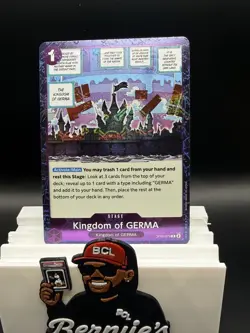 One Piece TCG - PRB01 / OP06-079 English Kingdom of GERMA Textured Foil - Image 1