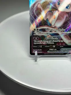 Pokemon Mew VMAX Ultra Rare SWSH08: Fusion Strike 114/264 Full Art NM Card - Image 3
