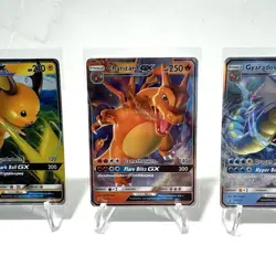 GX RAICHU CHARIZARD GYARADOS ONIX POKEMON CARDS * PACK FRESH NEW * - Image 4