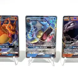 GX RAICHU CHARIZARD GYARADOS ONIX POKEMON CARDS * PACK FRESH NEW * - Image 5