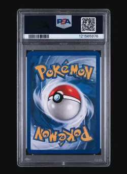 GENGAR & HAUNTER HOLO - FOSSIL POKEMON CARDS - PSA 8 NM- MINT 👻 - Image 3