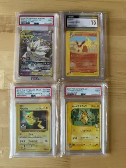 PSA/CGC Lot of 4 Pokemon Cards - Image 1