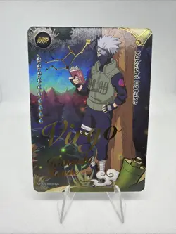 Kakashi Hatake Naruto Kayou Card NRSA01-MR-004L4 English HEAVEN SCROLL MR - Image 1