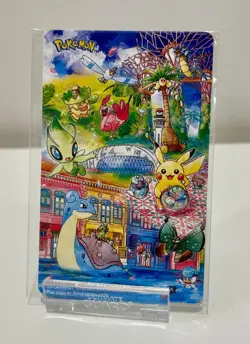 Pokemon Center Singapore – 5th Anniversary EZ-Link Card Limited Edition Gradable - Image 1