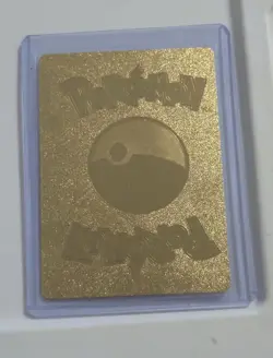 Charizard 120 HP Gold Foil Pokemon Card 4/102 Fan Art - Image 2