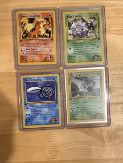 Pokemon TCG Gym Challenge 1st Edition Mixed Card Lot NM - Image 1