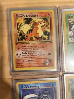 Pokemon TCG Gym Challenge 1st Edition Mixed Card Lot NM - Image 2