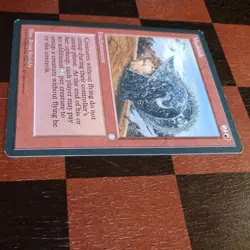 Mtg Mudslide LP/NM Ice Age Vintage Reserve List Rare Magic Card - Image 4