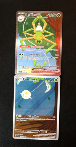 Pokemon Card - Tarountula 199/198 Spidops EX 243/198 Scarlet & Violet Base - NM⭐ - Image 1