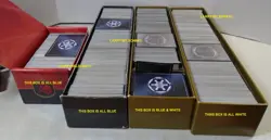 LOT 2500 + STAR WARS CCG CARDS YOUNG JEDI BOXES MANUALS LEIA LUKE VADER SHIPS US - Image 2