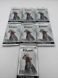 (7) Magic the Gathering: Final Fantasy - Play Booster Packs - New Factory Sealed - Image 1