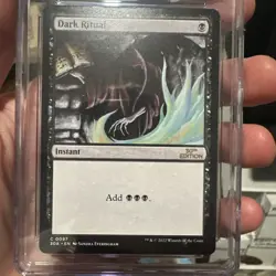 2022 Magic: The Gathering - 30th Anniversary Edition Dark Ritual CGC 8 - Image 2