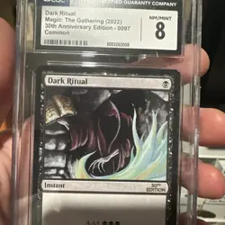 2022 Magic: The Gathering - 30th Anniversary Edition Dark Ritual CGC 8 - Image 3