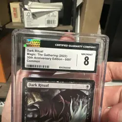 2022 Magic: The Gathering - 30th Anniversary Edition Dark Ritual CGC 8 - Image 4