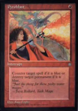 Pyroblast - Ice Age: #213, Magic: The Gathering Lp R199 - Image 1