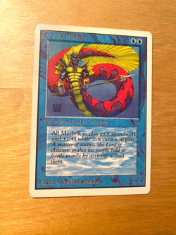 MTG Lord of Atlantis Unlimited LP - Image 1