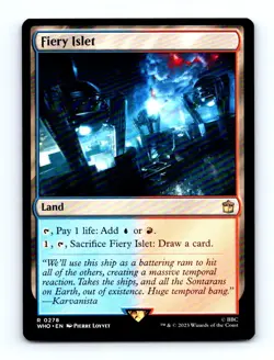 #278 2023 Doctor Who * Fiery Islet Rare - Image 1