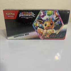 Pokemon TCG Scarlet & Violet Prismatic Evolutions Surprise Box Factory Sealed - Image 1