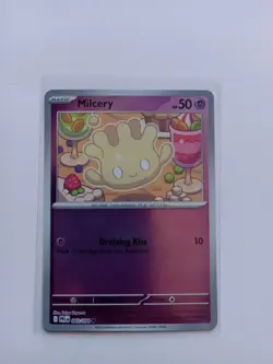 Milcery 043/094 Phantasmal Flames Reverse Holo NM Pokemon Card - Image 1